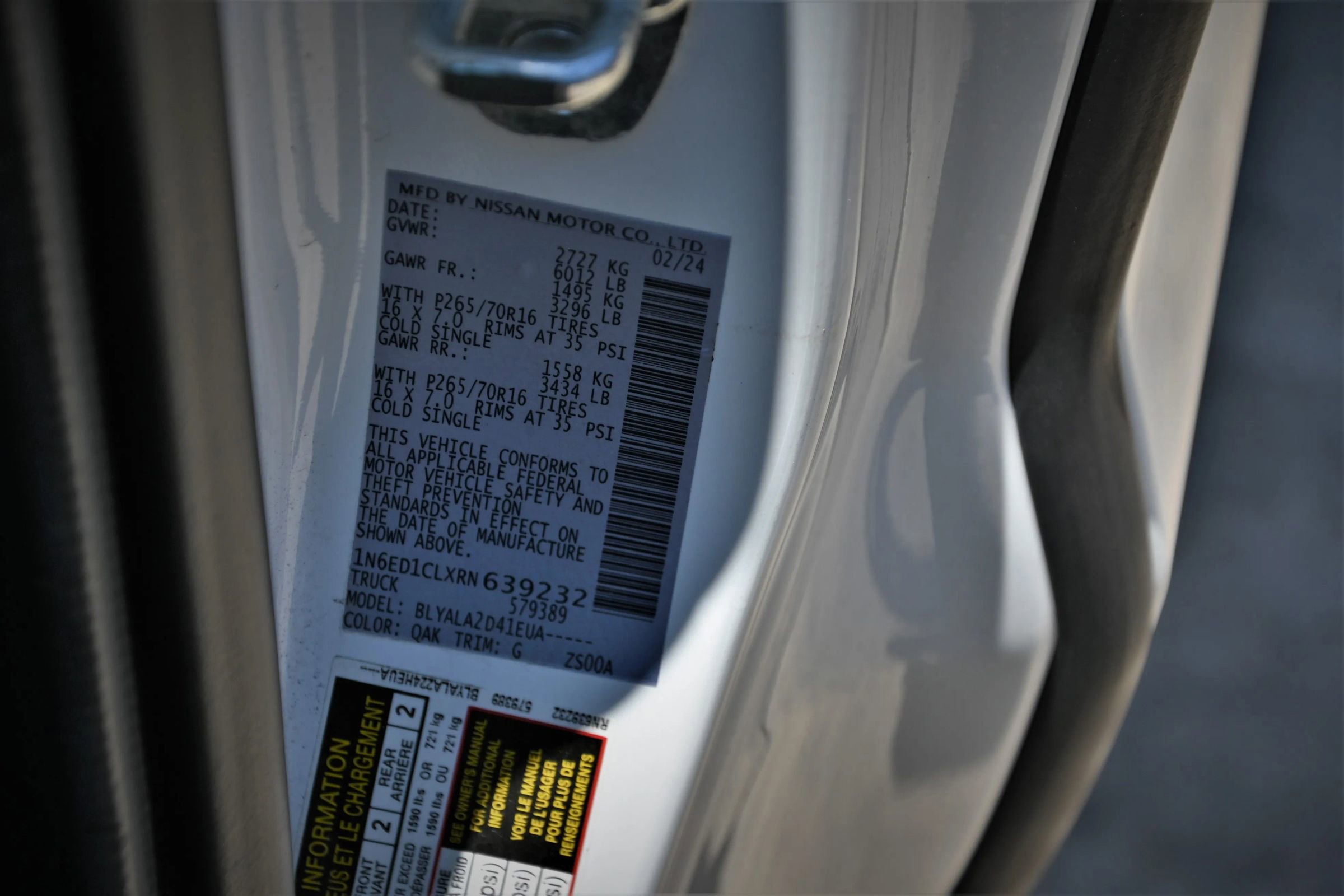 Used 2024 Nissan Frontier S RWD image 19