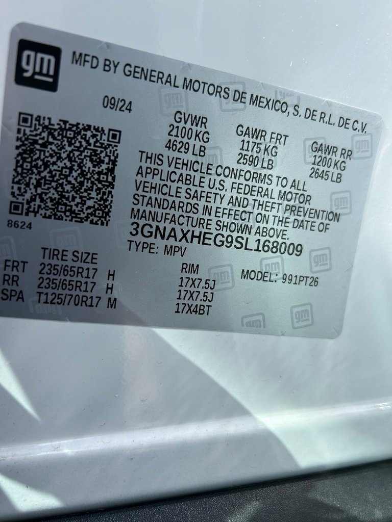 New 2025 Chevrolet Equinox LT w/ Safety and Technology Package image 37