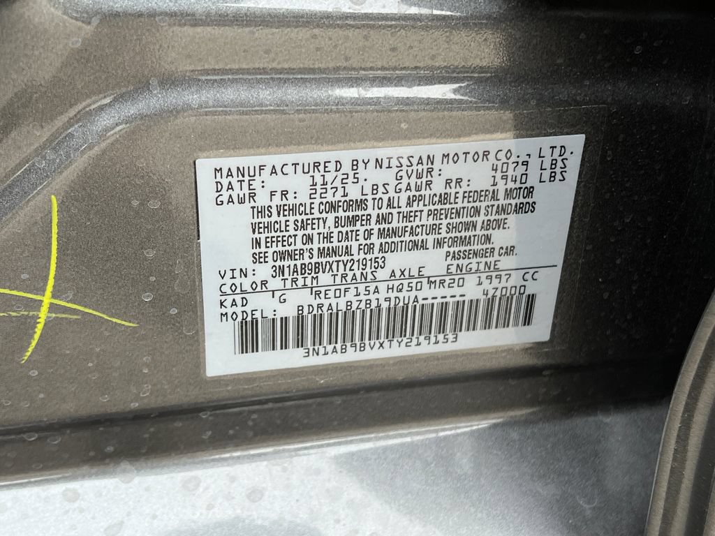 New 2026 Nissan Sentra S w/ Floor Mat Package FWD image 28