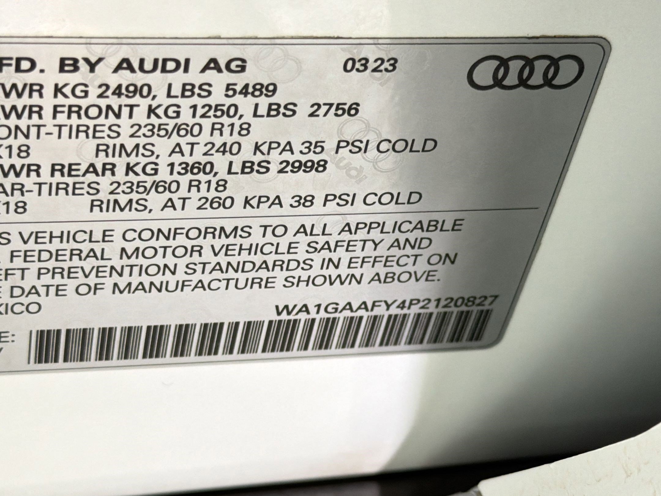 Used 2023 Audi Q5 2.0T Premium w/ Convenience Package AWD/4WD image 23