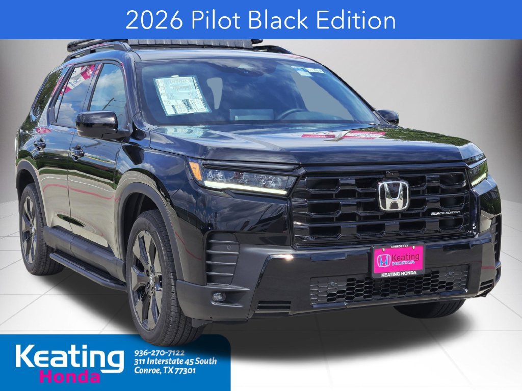 New 2026 Honda Pilot Black Edition image 1