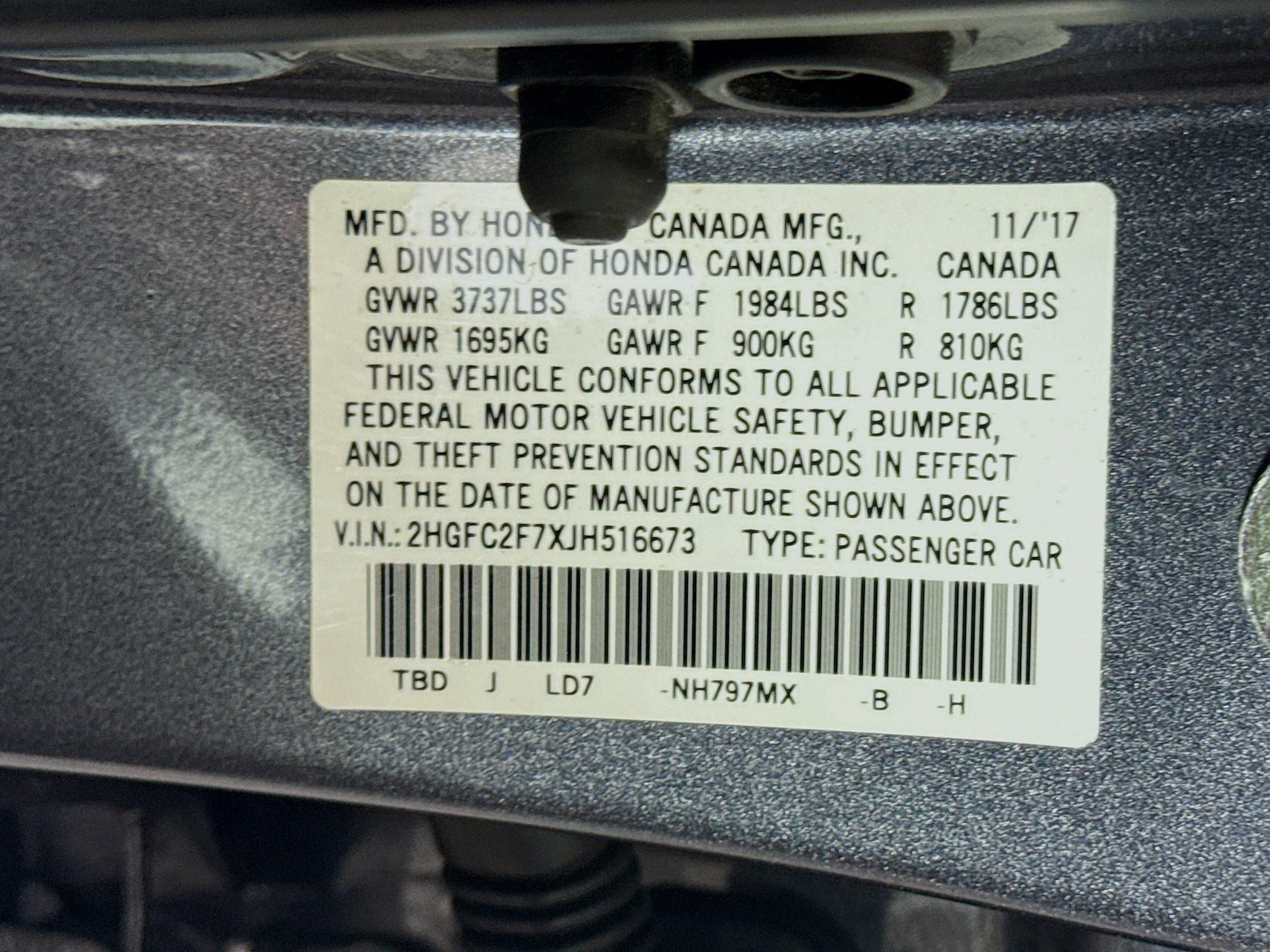 Used 2018 Honda Civic EX image 40