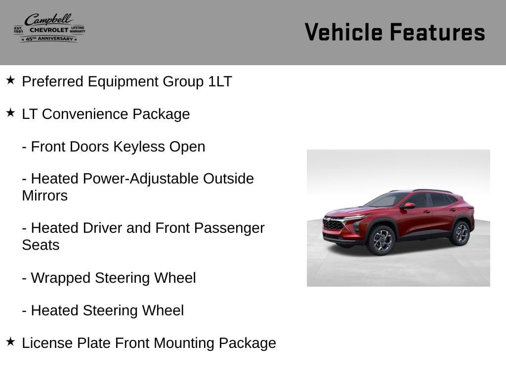 New 2026 Chevrolet Trax LT w/ Driver Confidence Package FWD image 6