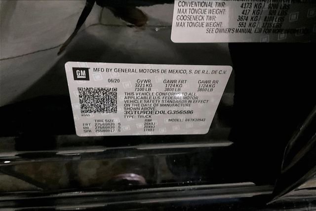 Used 2020 GMC Sierra 1500 SLT w/ SLT Premium Plus Package AWD/4WD image 31
