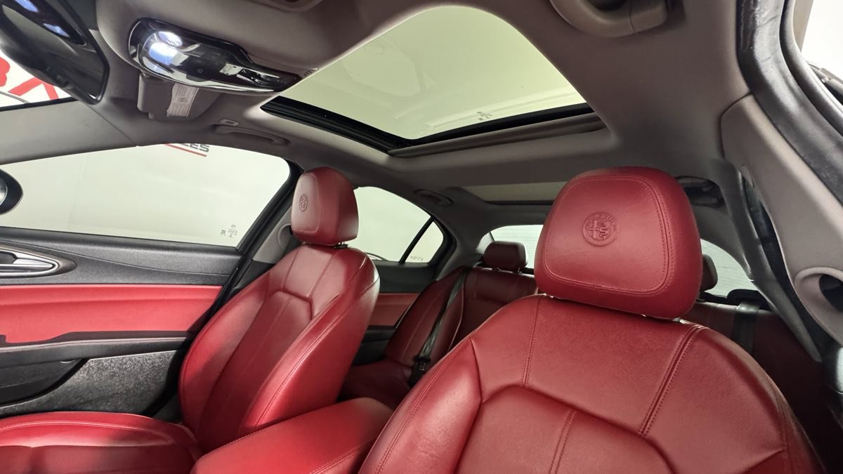 Used 2020 Alfa Romeo Giulia Ti w/ Active Blind Spot Package RWD image 15