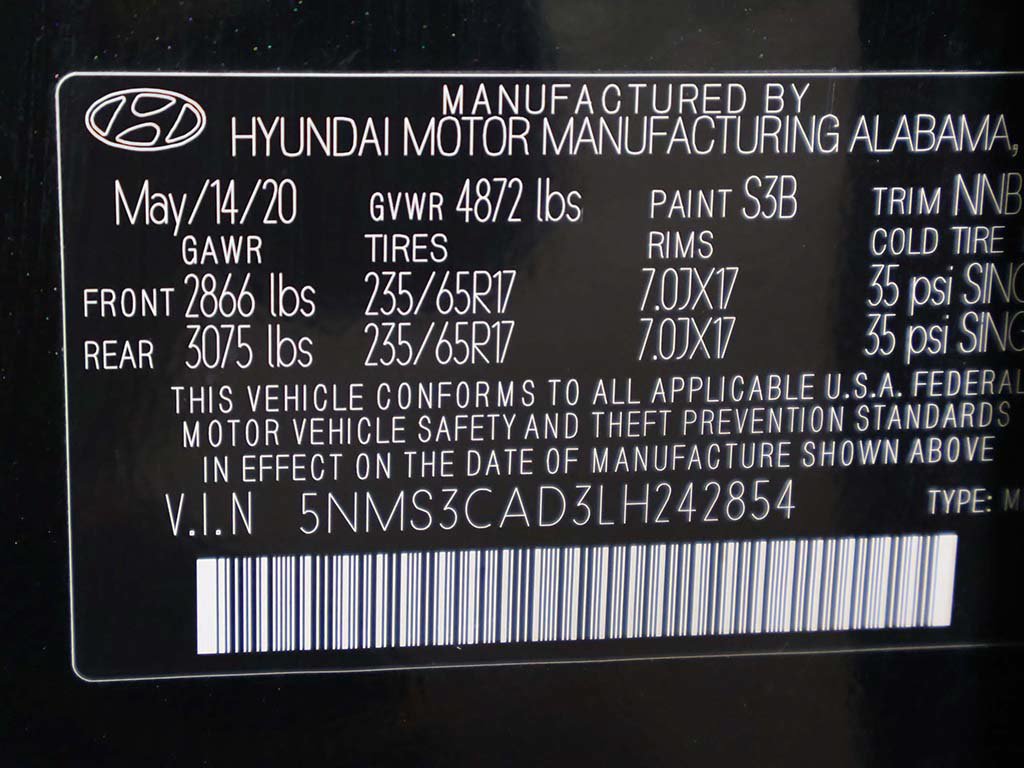 Used 2020 Hyundai Santa Fe SEL AWD/4WD image 42