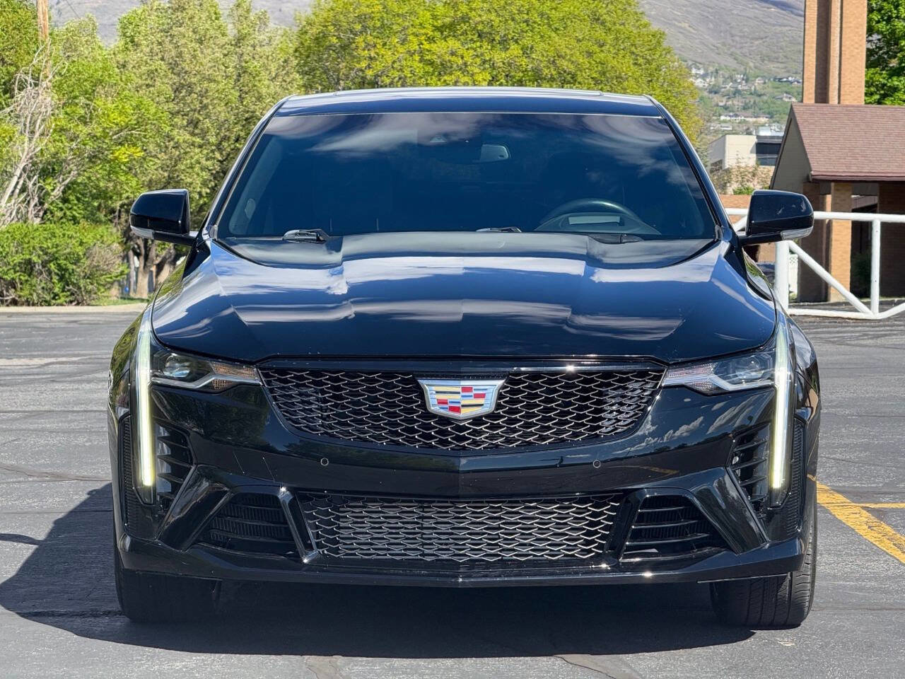 Used 2021 Cadillac CT4 V w/ Technology Package AWD/4WD image 2