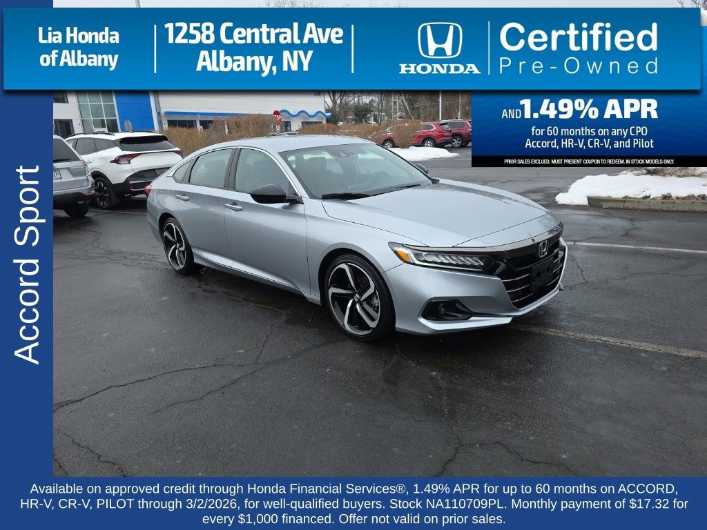 Used 2022 Honda Accord Sport image 1
