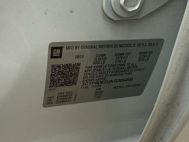 Used 2019 GMC Sierra 1500 SLT RWD image 34
