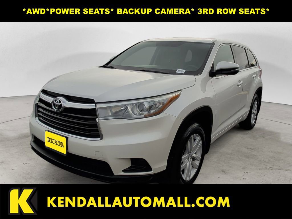 Used 2015 Toyota Highlander LE AWD/4WD image 1
