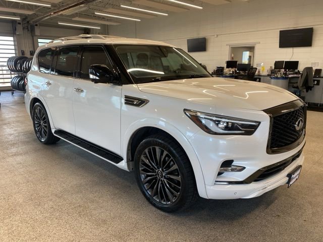 Used 2021 INFINITI QX80 Premium Select w/ Cargo Package AWD/4WD image 3