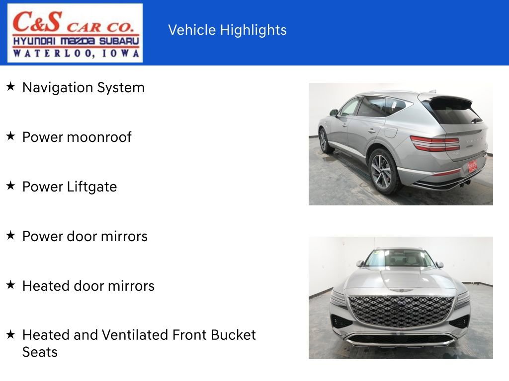 New 2026 Genesis GV80 2.5T Advanced image 7