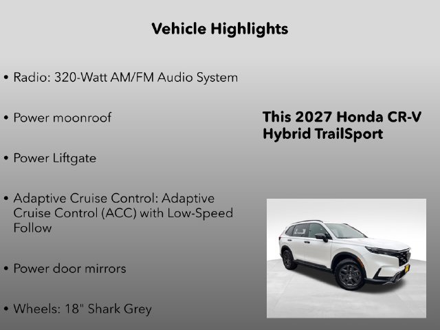 New 2027 Honda CR-V TrailSport image 5