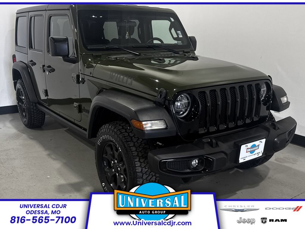 Used 2021 Jeep Wrangler Unlimited Sport video 1
