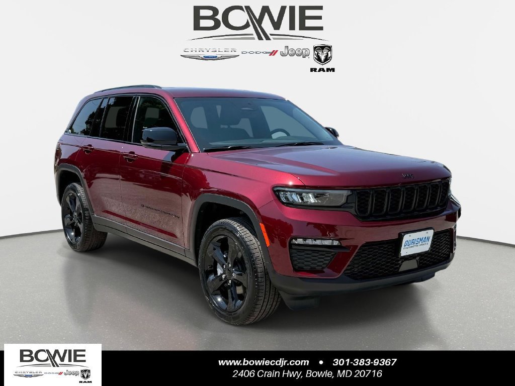 New 2025 Jeep Grand Cherokee Limited w/ Black Appearance Package