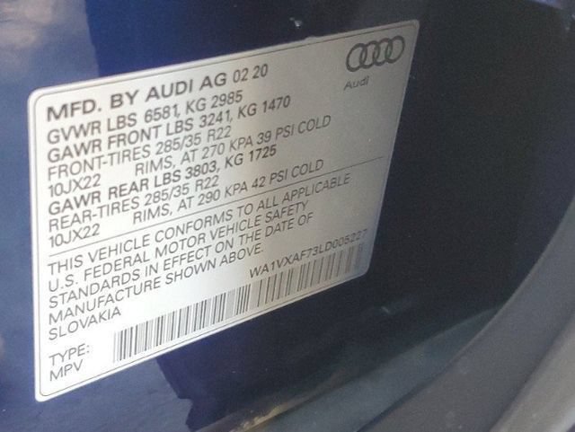 Used 2020 Audi Q7 3.0T Prestige w/ Prestige Package AWD/4WD image 30