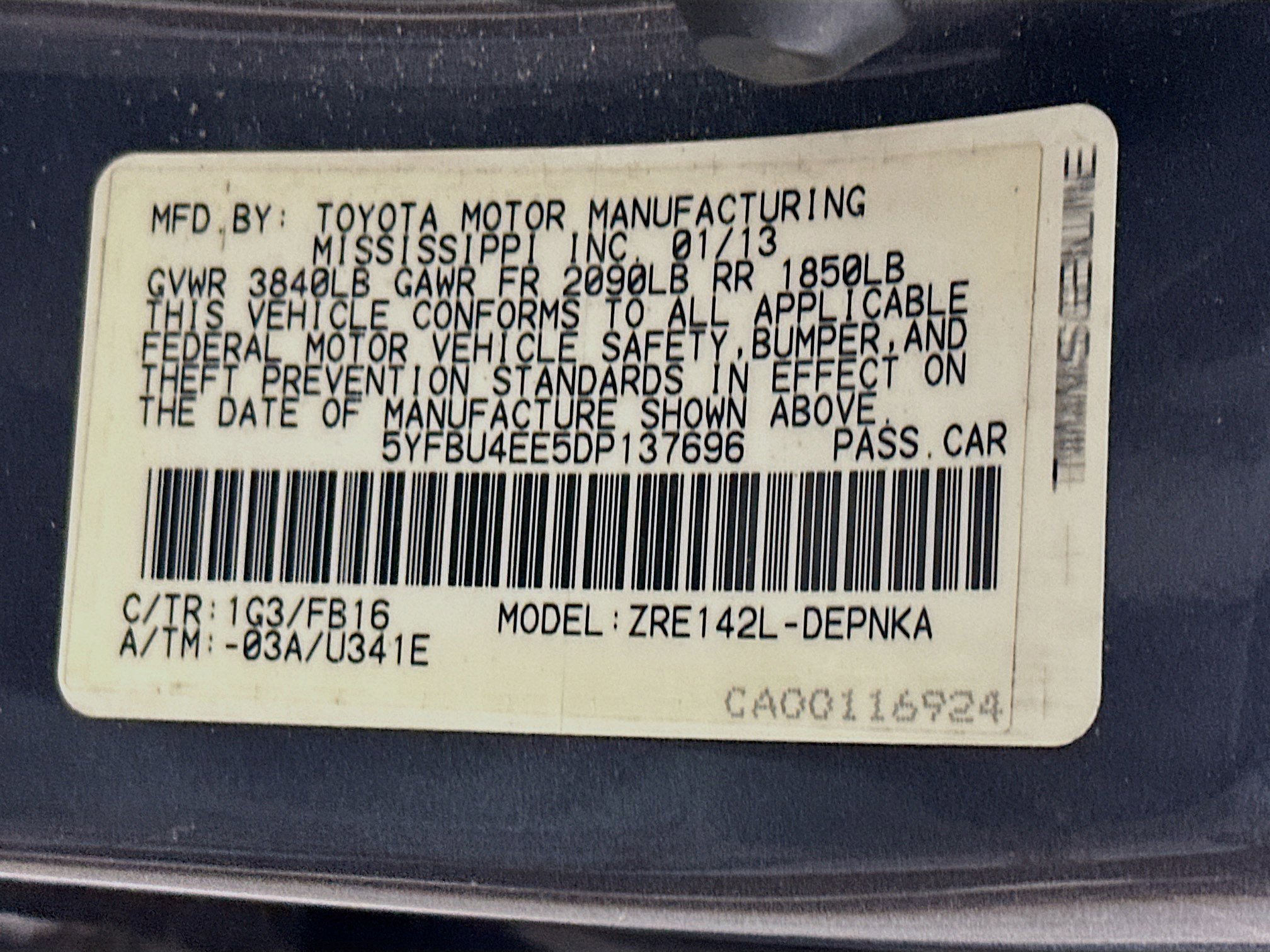 Used 2013 Toyota Corolla LE image 12