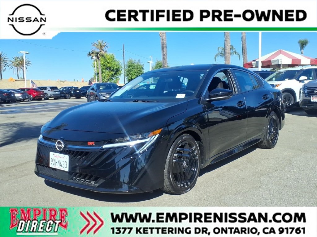 Certified 2026 Nissan Sentra SR w/ Floor Mat Package FWD image 1