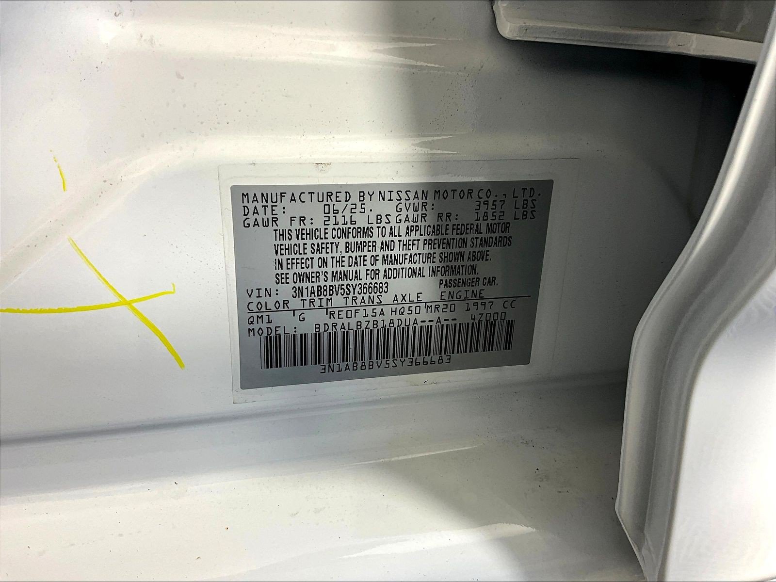 Certified 2025 Nissan Sentra S FWD image 17