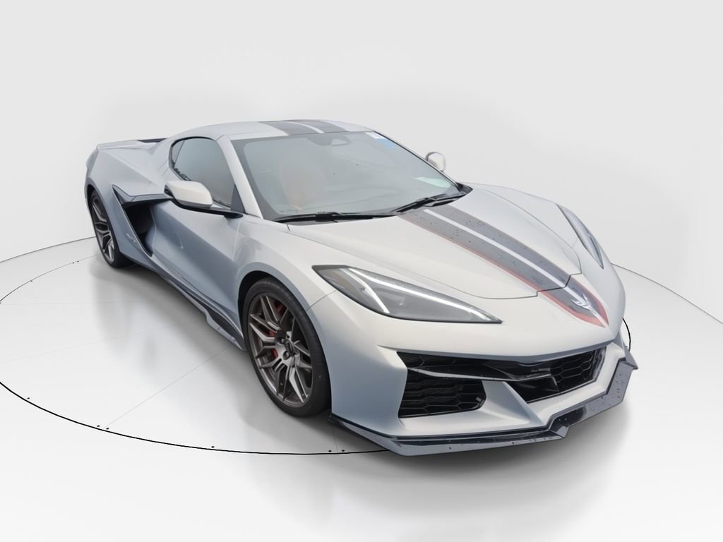 Used 2024 Chevrolet Corvette Z06 w/ Chrome Exterior Badge Package RWD image 1