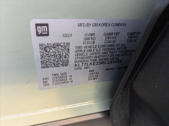 Used 2024 Chevrolet Trax ACTIV w/ Sunroof Package image 15