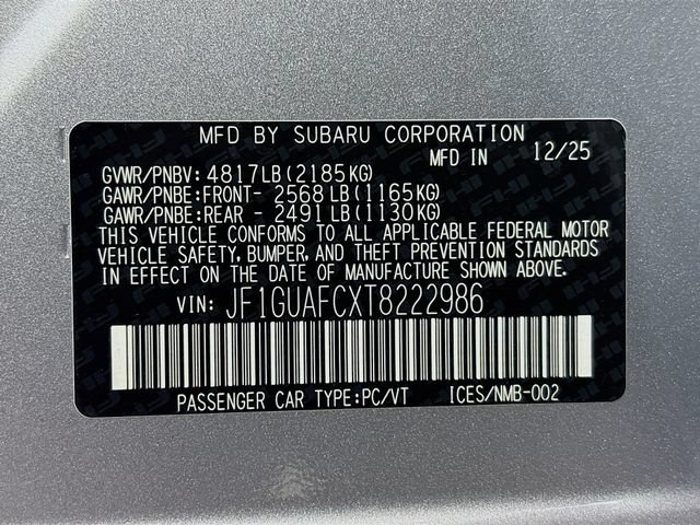 New 2026 Subaru Impreza 2.0i Sport AWD/4WD image 31