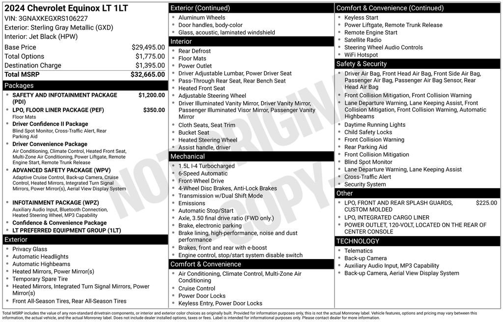 Used 2024 Chevrolet Equinox LT FWD image 10