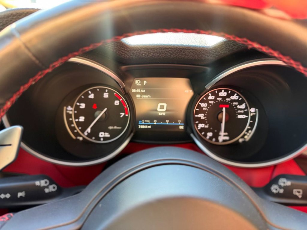 Used 2020 Alfa Romeo Stelvio Ti Sport w/ Quick Order Package 22S Sport AWD/4WD image 14