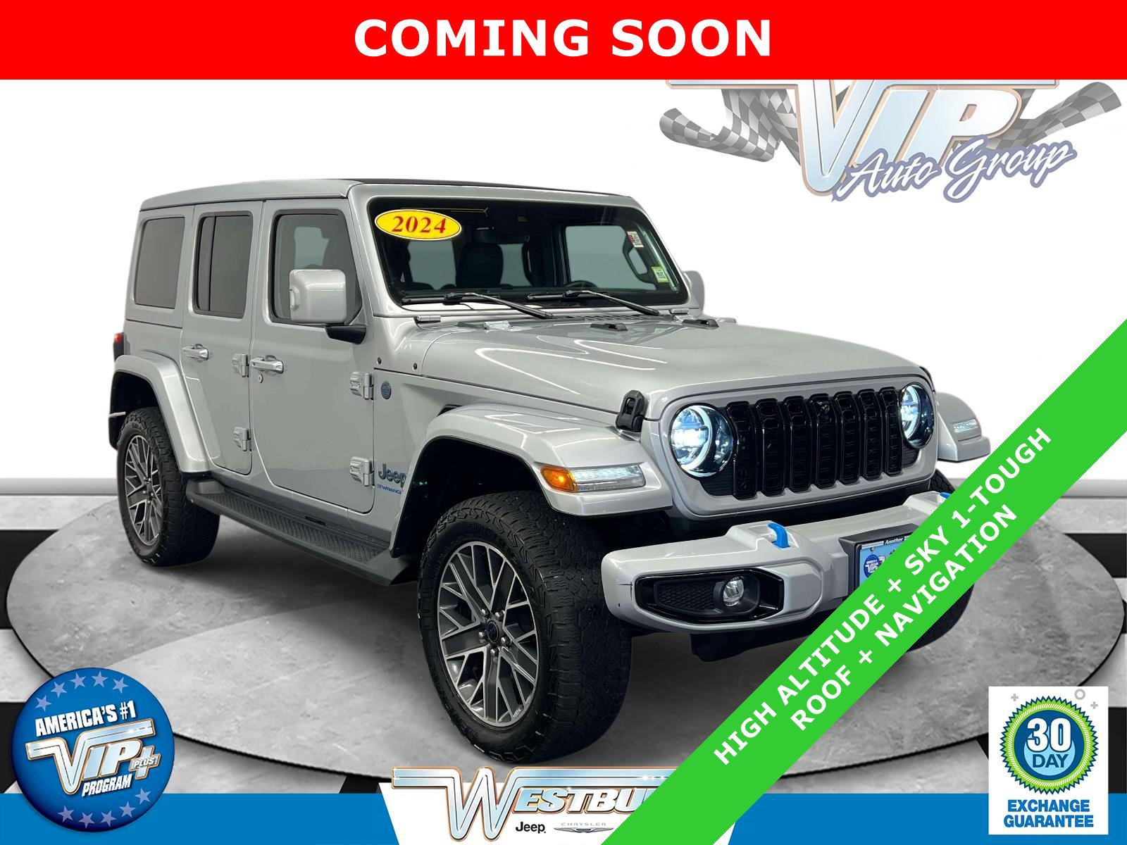 Certified 2024 Jeep Wrangler High Altitude AWD/4WD image 1