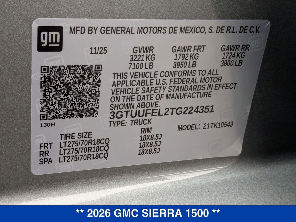 New 2026 GMC Sierra 1500 AT4X image 38