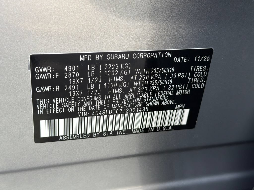 Certified 2026 Subaru Forester Touring AWD/4WD image 31