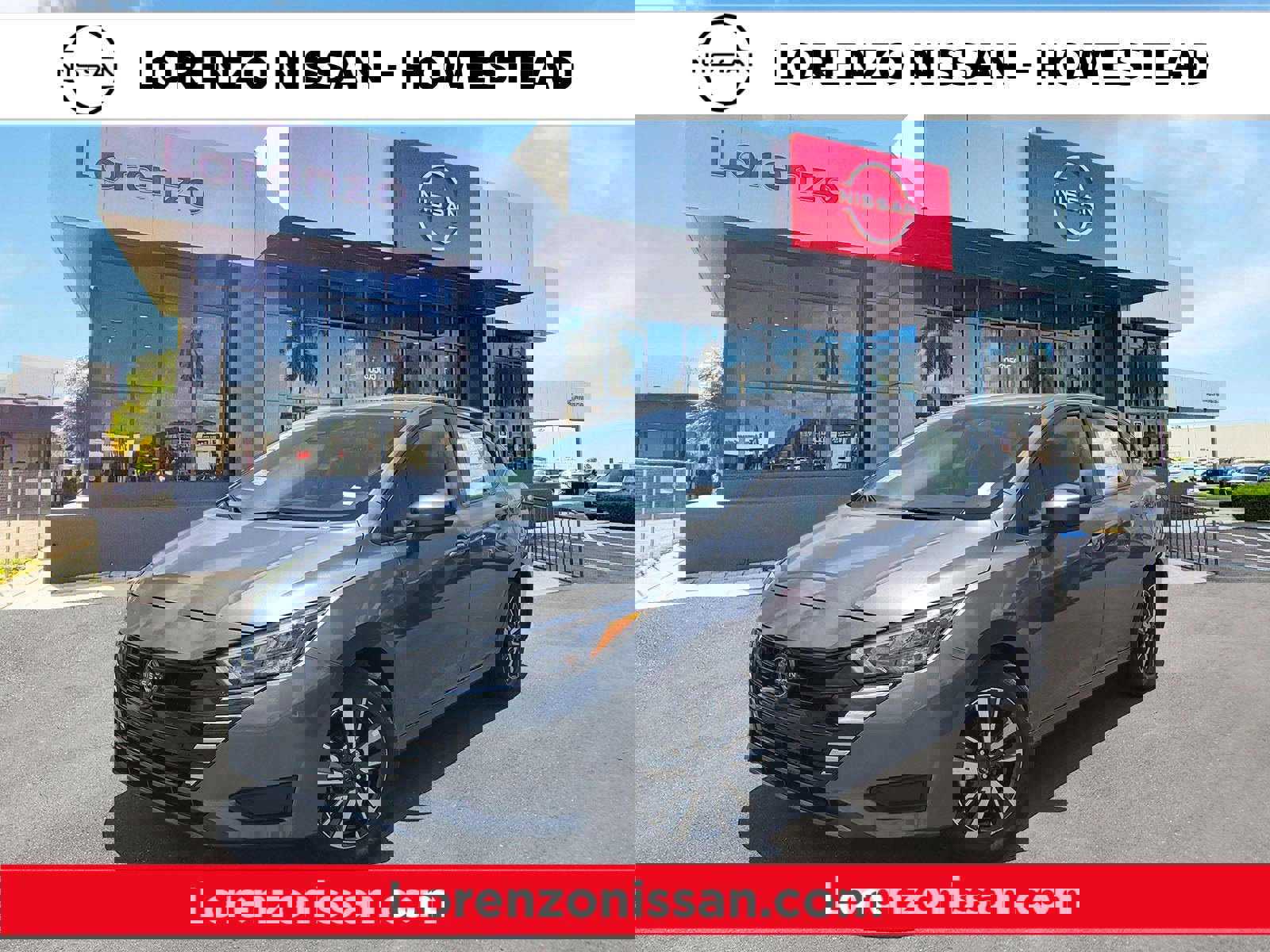 New 2025 Nissan Versa SV w/ Trunk Package image 1