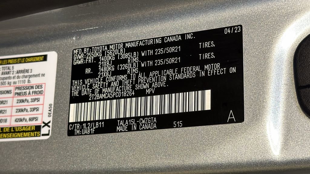 Certified 2023 Lexus RX 350 Premium Plus w/ Cold Area Package AWD/4WD image 34