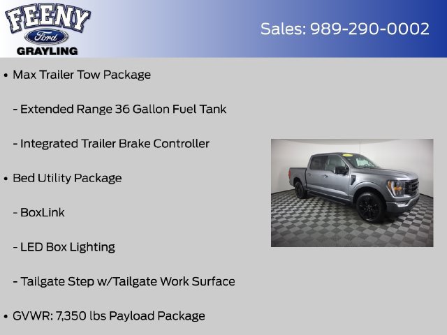 Certified 2023 Ford F150 XLT w/ Equipment Group 302A High AWD/4WD image 26
