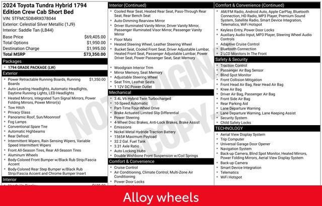 Used 2024 Toyota Tundra 1794 Edition image 5