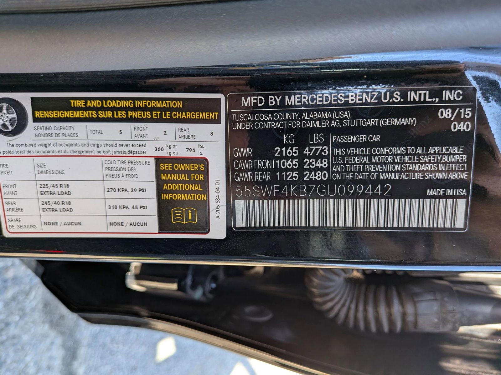 Used 2016 Mercedes-Benz C 300 4MATIC Sedan w/ Multimedia Package image 59