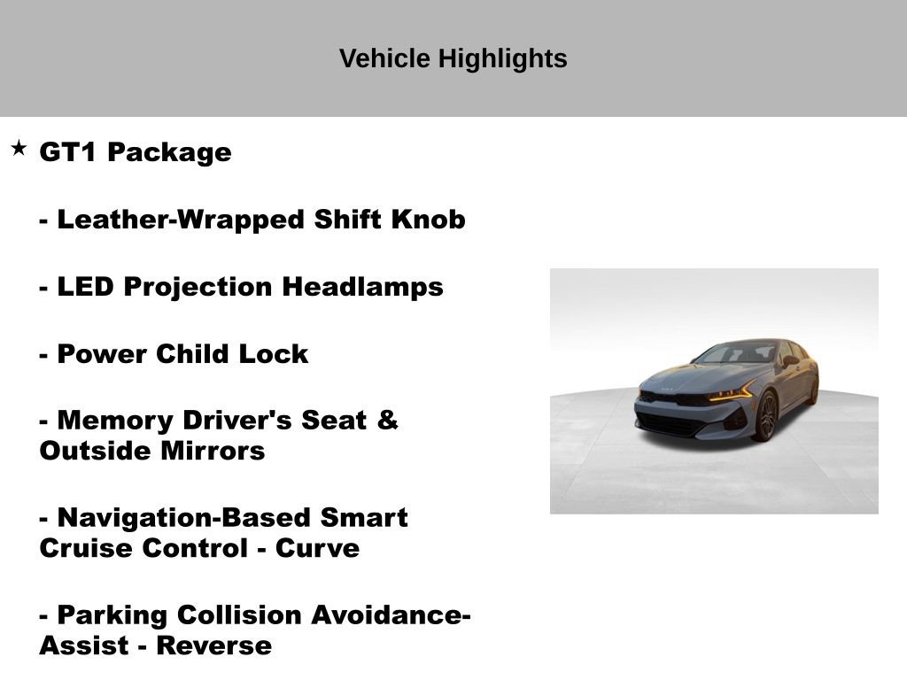 Certified 2023 Kia K5 GT w/ GT1 Package image 28