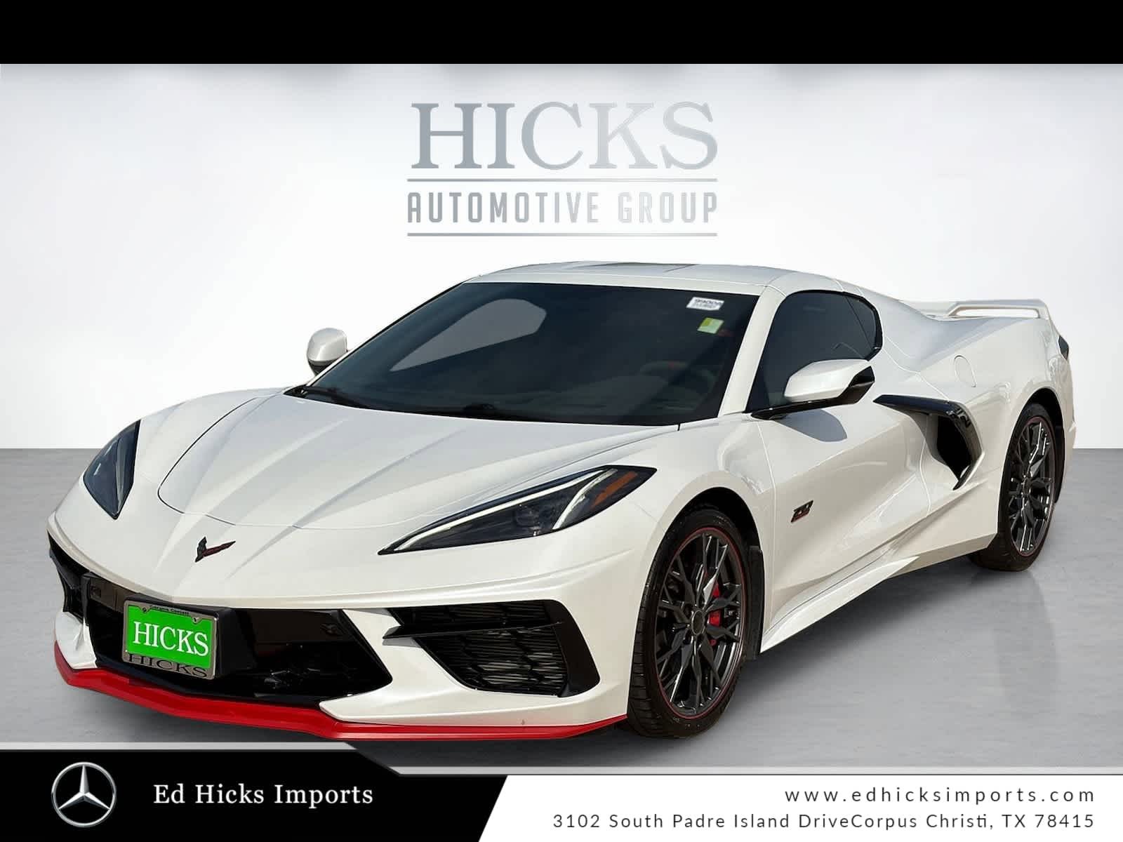 Used 2023 Chevrolet Corvette Stingray Premium Cpe w/ Z51 Performance Package RWD image 1