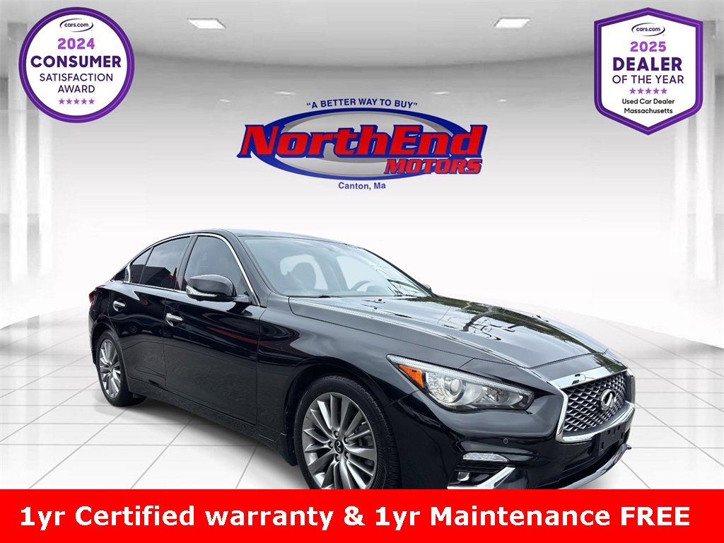 Used 2022 INFINITI Q50 Luxe w/ Cargo Package