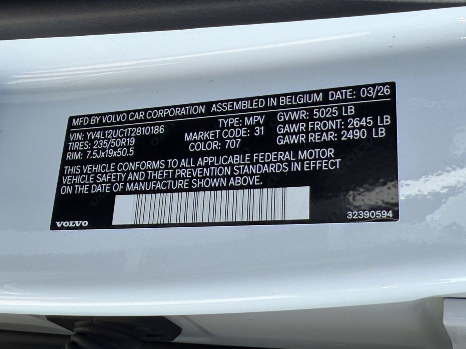 Certified 2026 Volvo XC40 B5 Plus w/ Climate Package AWD/4WD image 26
