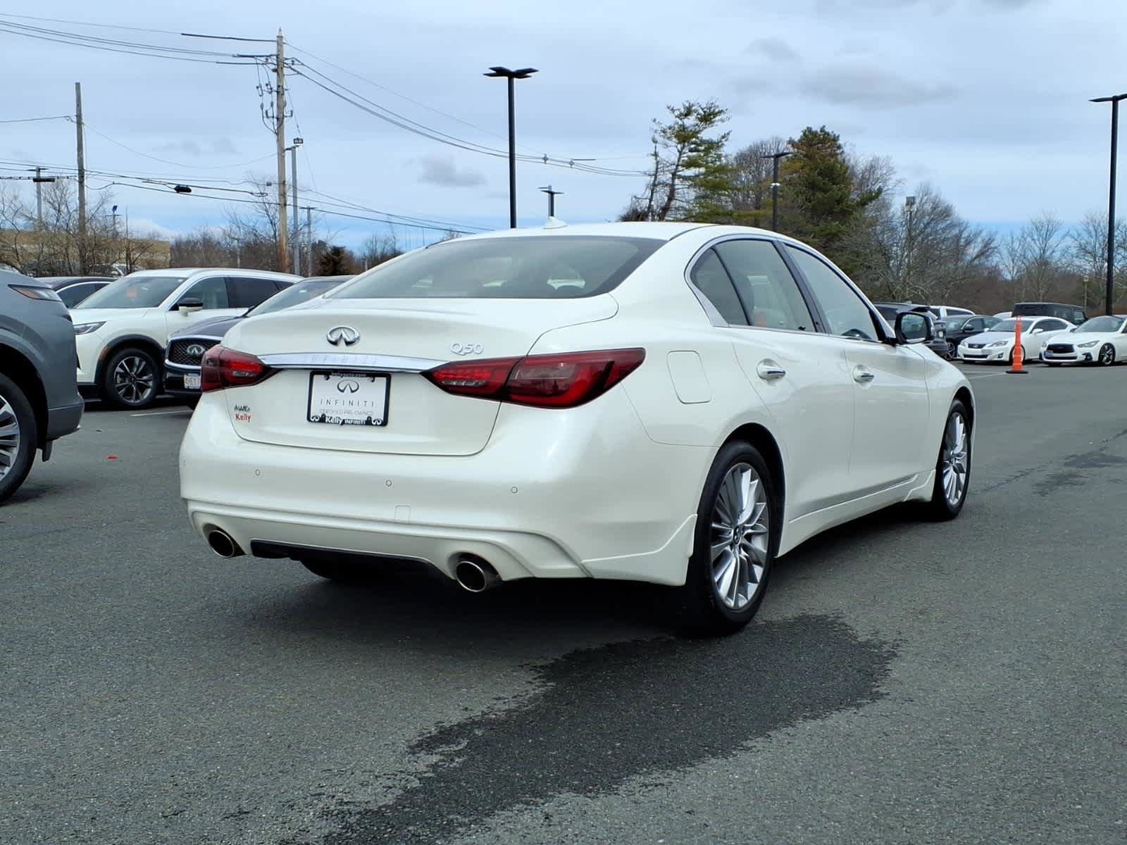 Certified 2023 INFINITI Q50 Luxe w/ Cargo Package image 4
