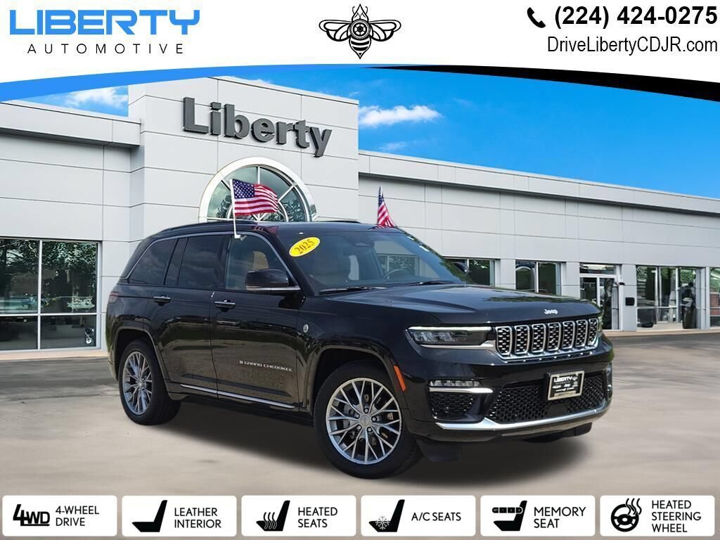 Certified 2025 Jeep Grand Cherokee Summit w/ Adv Protech Group IV