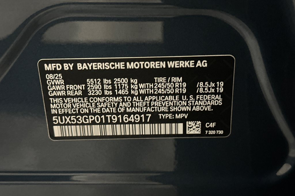 Used 2026 BMW X3 xDrive30i w/ M Sport Package AWD/4WD image 34