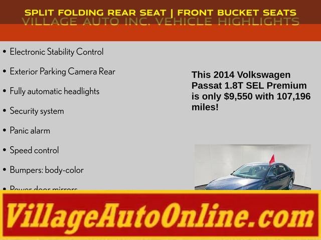 Used 2014 Volkswagen Passat 1.8T SEL Premium image 32