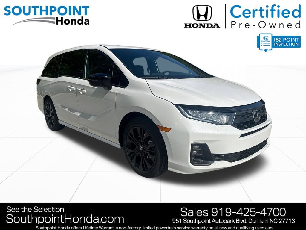 Certified 2026 Honda Odyssey Sport-L