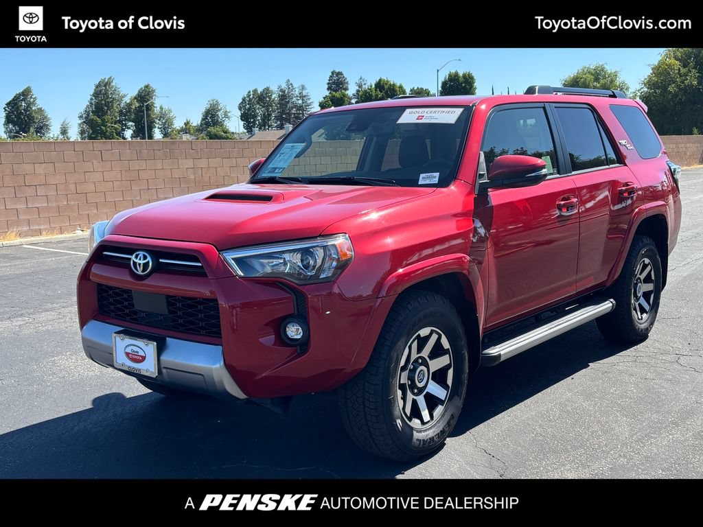 Certified 2021 Toyota 4Runner TRD Off-Road Premium w/ Moonroof Package