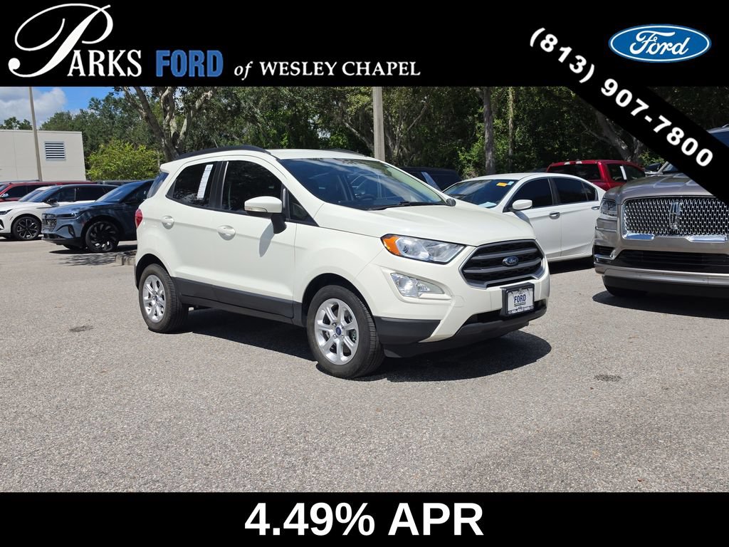 Certified 2021 Ford EcoSport SE w/ SE Convenience Package