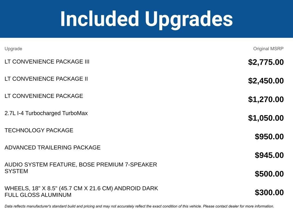 Used 2024 Chevrolet Colorado LT w/ LT Convenience Package III RWD image 3