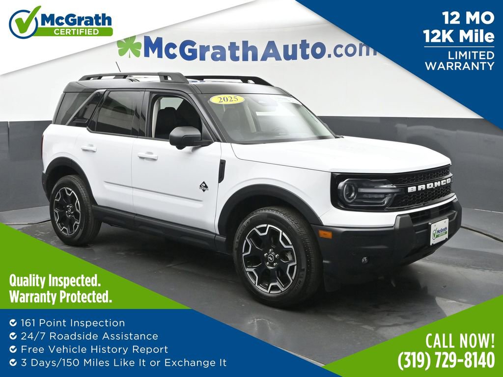 Used 2025 Ford Bronco Sport Outer Banks w/ Outer Banks Tech Package+