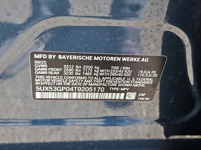 Used 2026 BMW X3 xDrive30i w/ Convenience Package AWD/4WD image 24